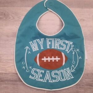 NEW My First Season 🏈 Baby Bib